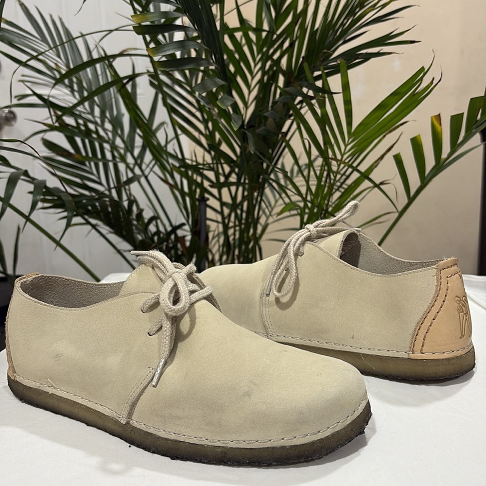CLARKS Ashton Nubuck Derby Shoes